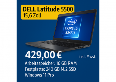 Dell Latitude 5500 15,6″