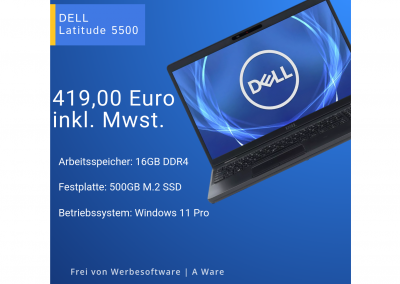 Dell Latitude 5500 15,6 Zoll