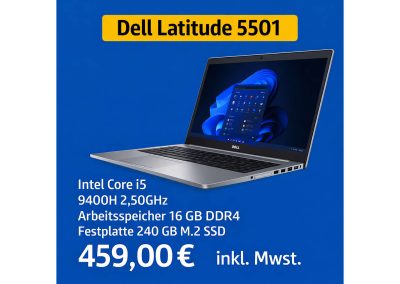 Dell Latitude 5501 15,6″
