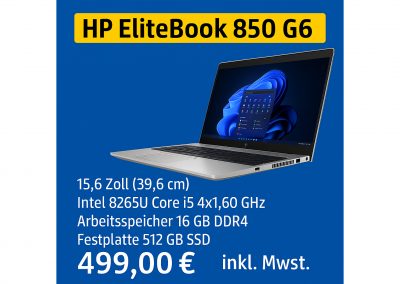 HP EliteBook 850 G6