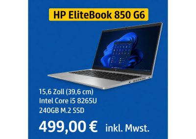 HP EliteBook 850 G6 15,6″