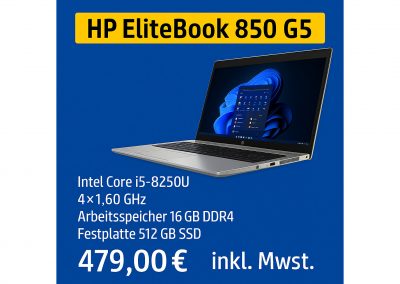 HP EliteBook 850 G5 15,6″