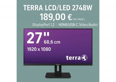 Terra LCD/LED 2748W