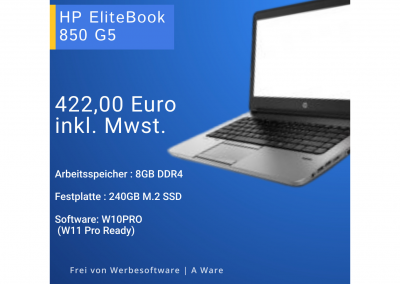 HP EliteBook 850 G5 15,6 Zoll